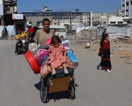 Running away from Death to Peril: Gaza City Residents Confront Impossible Choice
